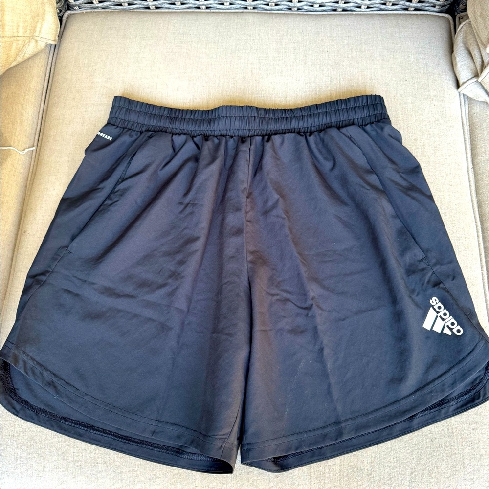 Adidas, Aeroready, Black, Shorts, Size Large